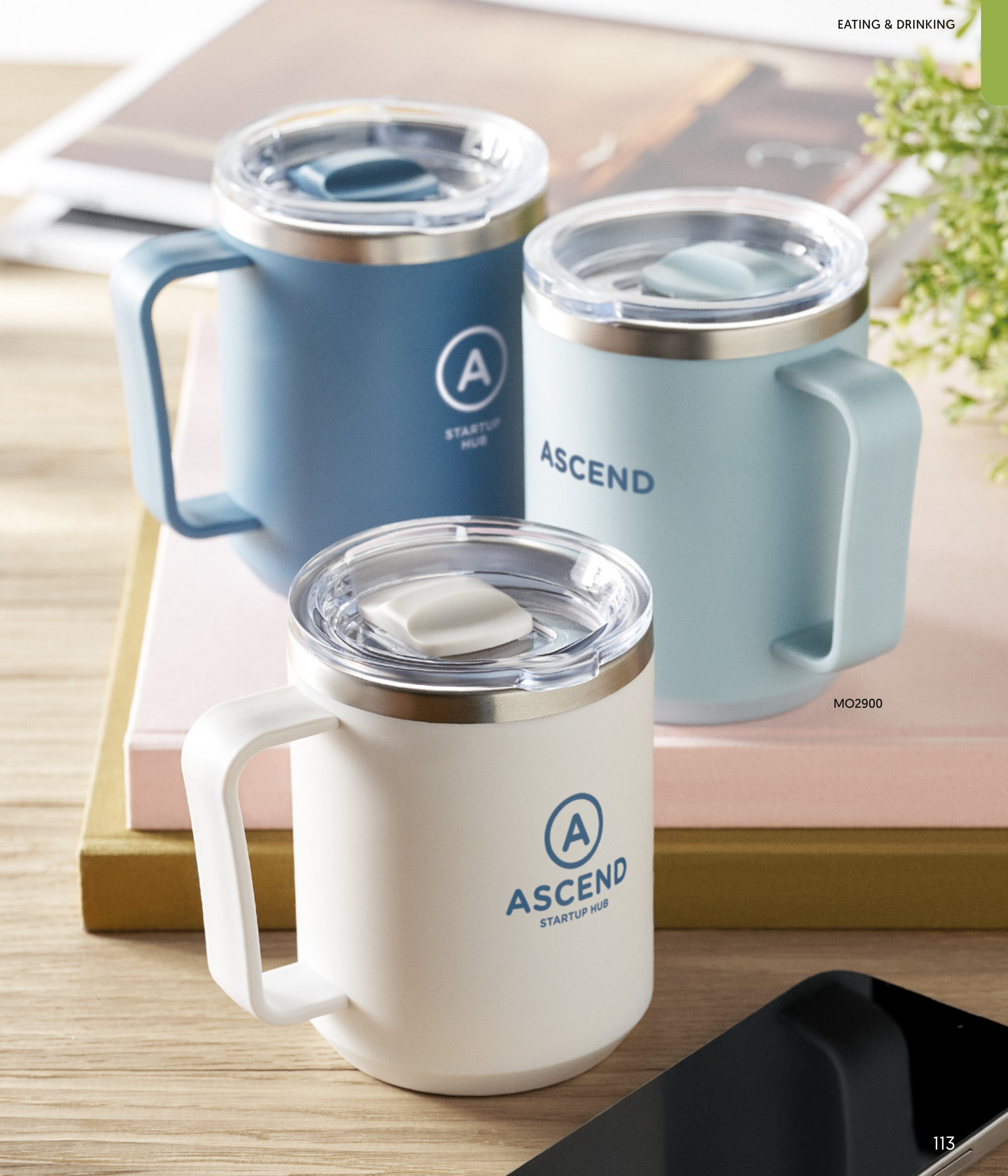 Premium branded mugs